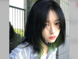髮梢染