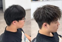 髮量少燙髮效果