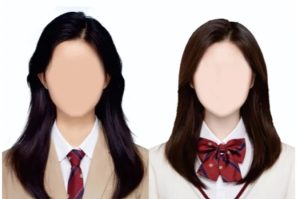 證件照髮型女2:內扣中長髮