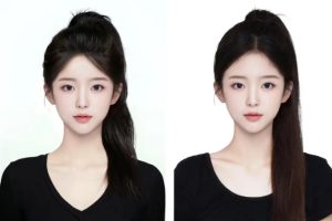 證件照髮型女3:高馬尾或低馬尾