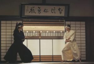 日本武士頭