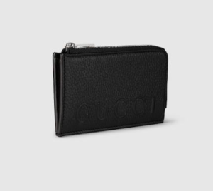 GUCCI Interlocking G拉鍊卡包